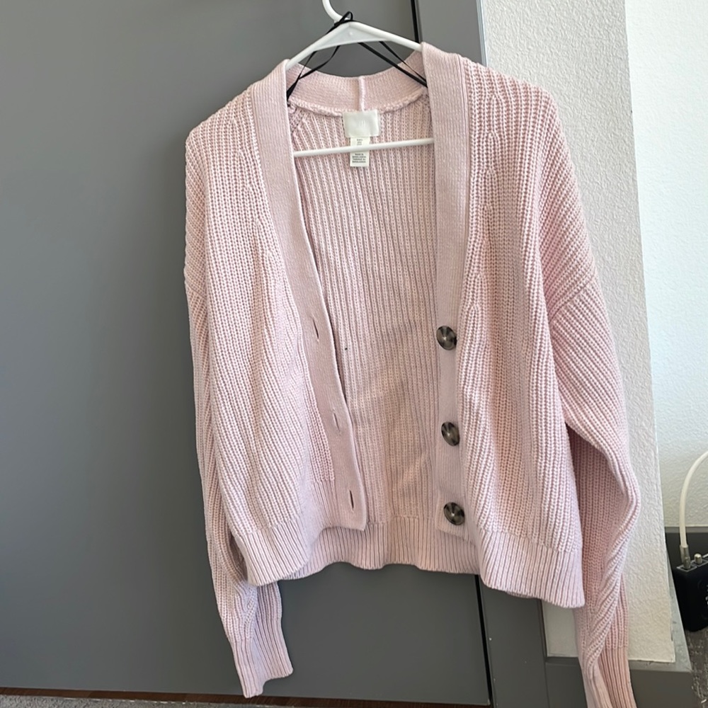 H&M Pink cardigan